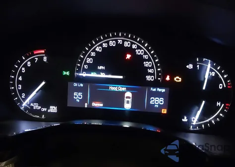 2017 Cadillac Xt5 Luxury z USA, uszkodzony, nr VIN 1GYKNBRS7HZ170870